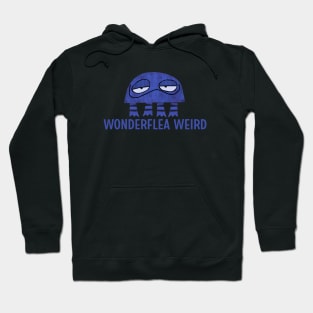 Wonderflea Weird Frog Mann Blue Hoodie